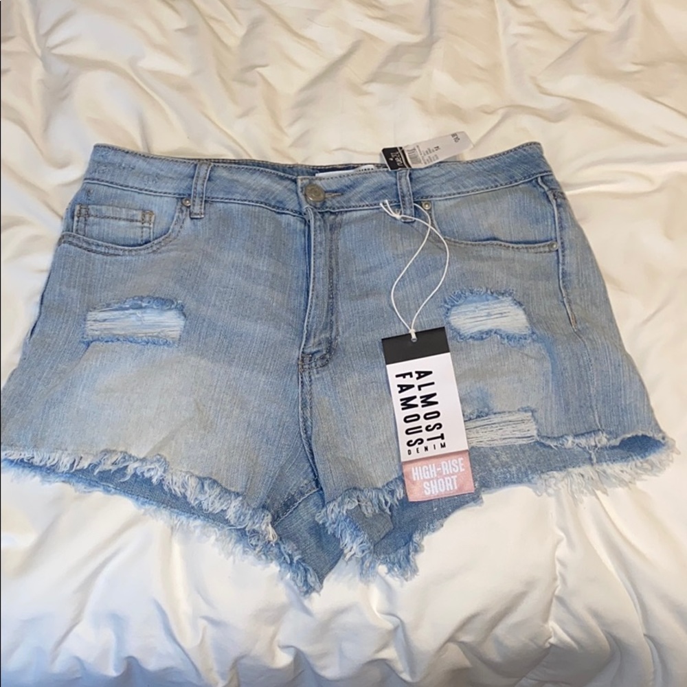 high rise shorts